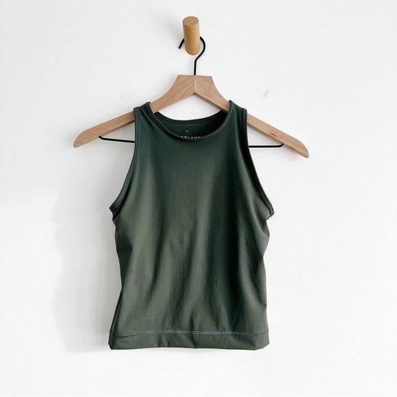 Everlane Tops - Everlane The Perform Tank Top Pine Green XS Women's